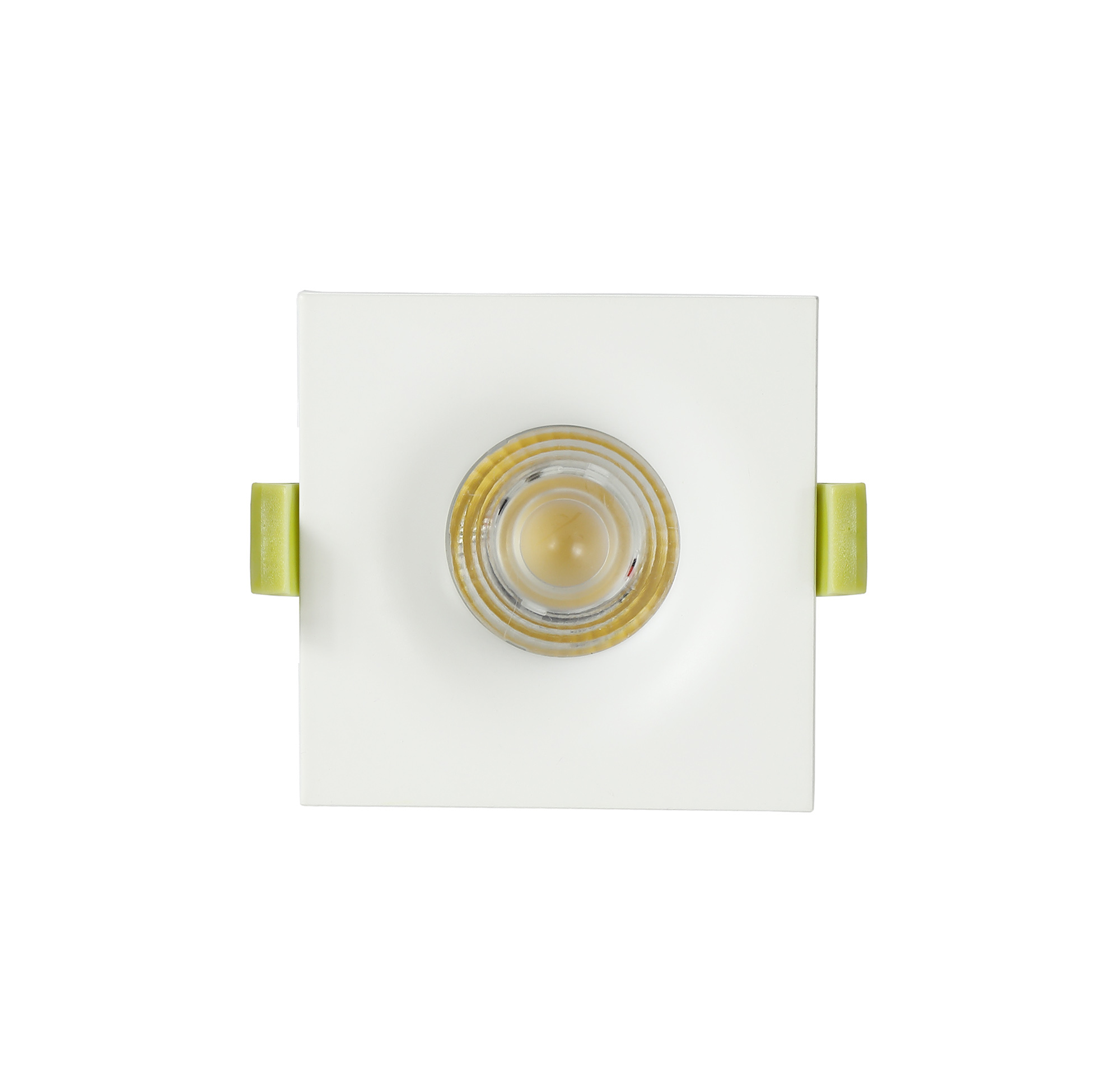 Bruve 10 Tridonic Powered 10W 4000K 820lm 12° CRI>90 LED Engine Matt White Fixed Square Recessed Downlight, Inner Glass cover, IP65 DM200823  Dlux Bruve SQ 10 IP65